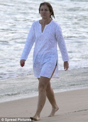 Caroline Kennedy Gets Cheeky In A Swimsuit In St. Barts